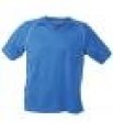 Kinder voetbalshirts JN386K royal-wit