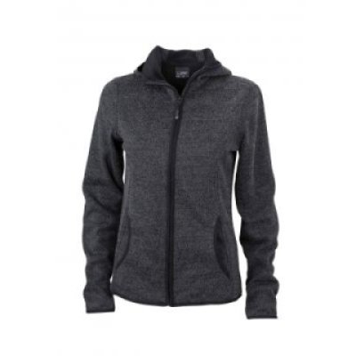 Dames Fleece Hoodie James & Nicholson JN588