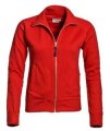 Sweaters, dames sweatjacket Santino Anna 200021 rood