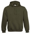 Hooded Sweater B&C khaki