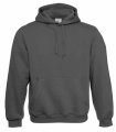 Hooded Sweater B&C steel grey