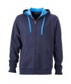 Hooded Sweaters Heren JN595 marine-kobalt