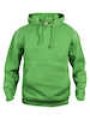 Heren Hoodie basic Clique 021031 grasgroen