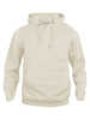 Heren Hoodie basic Clique 021031 licht khaki