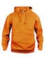 Heren Hoodie basic Clique 021031 oranje