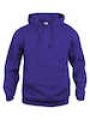 Heren Hoodie basic Clique 021031 purple