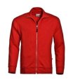 Sweater, sweatjack santino Onno 200026 rood