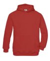 Hooded Kids Sweat B&C red