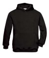 Hooded Kids Sweat B&C zwart