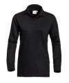 Sweaters, dames polosweater Santino Rick Ladies 200020 zwart