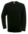 Sweater Open Hem B&C zwart