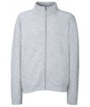 Sweat Jacket Fruit of the Loom 62-228-0 heather grey