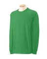 Heren T-shirts lange mouwen Gildan 2400 irish green