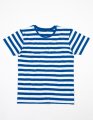 T-shirt Mantis Stripy T M109S classic blue-wit