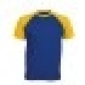 T-shirts Baseball Kariban K330 ROYALBLUE-YELLOW