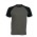 T-shirts Baseball Kariban K330 SLATEGREY-BLACK