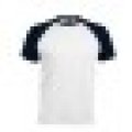 T-shirts Baseball Kariban K330 WHITE-NAVY