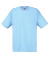T-shirts Fruit of the Loom Full Cut sky blue