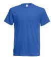 T-shirts Fruit of the Loom Full Cut royal blue