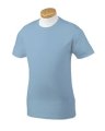 T-shirt Ring Spun Gildan 64000 light blue