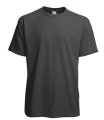 T-shirts Gildan Ring spun Premium 4100 charcoal