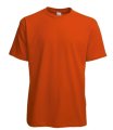 T-shirts Gildan Ring spun Premium 4100 oranje