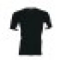 T-shirts Kariban Tiger K340 BLACK-WHITE