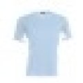 T-shirts Kariban Tiger K340 SKYBLUE-WHITE