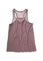 Tank top dames Bella 8800 pebble-brown