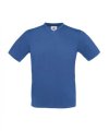 T-shirts V hals B&C exact TU006 stone blue