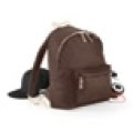 Rugzak Classic Backpack Bagbase BG125 chocolate-sand