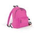 Rugzak Classic Backpack Bagbase BG125 fuchsia-graphite grey