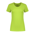 Dames T-shirt Santino Jive lime